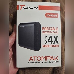 Black Portable Battery Pack